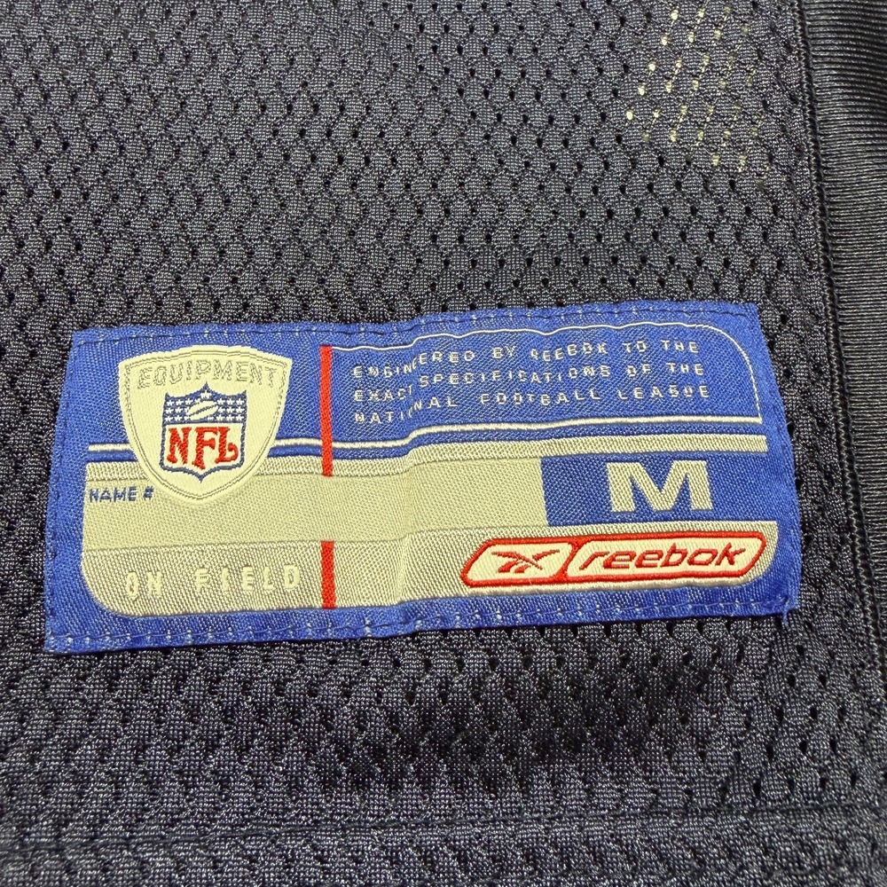 Vintage Reebok Chicago Bears Anthony Thomas #35 NFL Blue Jersey Size Mens Medium - Picture 9 of 16